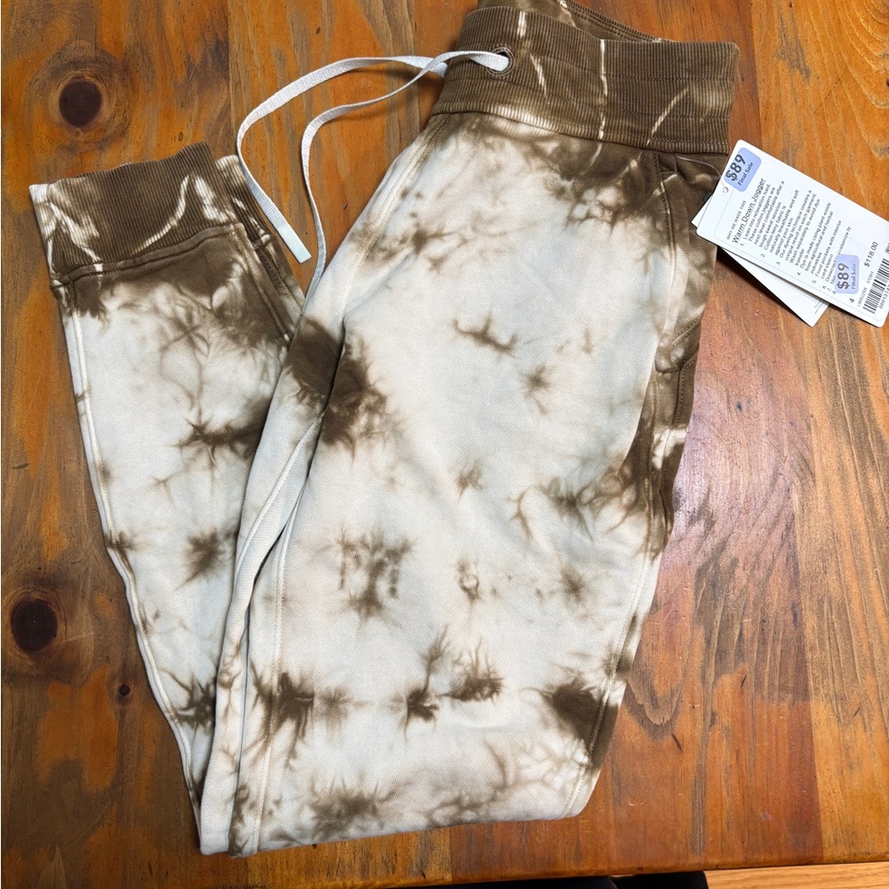Lululemon Tie-Dye Joggers Size 4